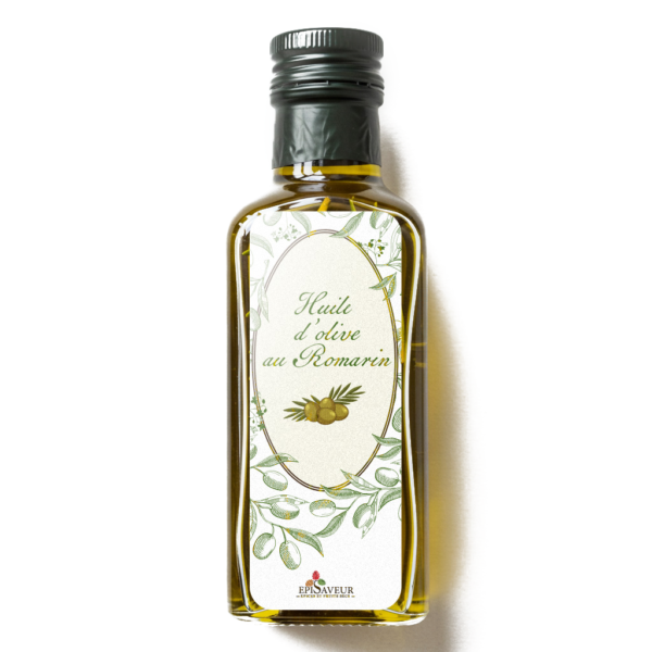 Huile d'olive au romarin